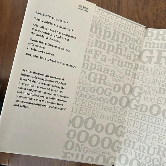 THE BOOK WITH NO PICTURES hardcover book by BJ Novak - Picture 3 of 4